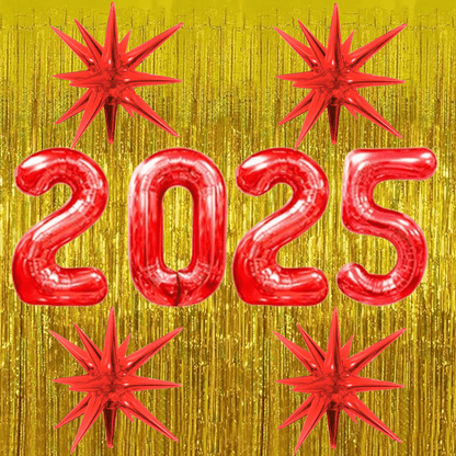 PMU 2025 Graduation - New Years Balloons Curtain Backdrop Party Kit Decorations