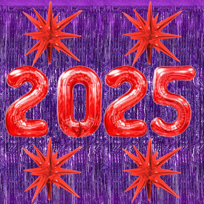 PMU 2025 Graduation - New Years Balloons Curtain Backdrop Party Kit Decorations