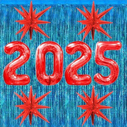 PMU 2025 Graduation - New Years Balloons Curtain Backdrop Party Kit Decorations