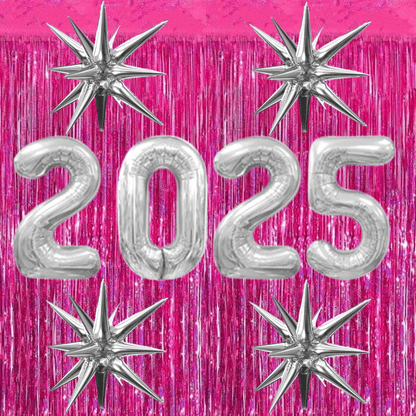 PMU 2025 Graduation - New Years Balloons Curtain Backdrop Party Kit Decorations