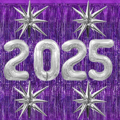 PMU 2025 Graduation - New Years Balloons Curtain Backdrop Party Kit Decorations