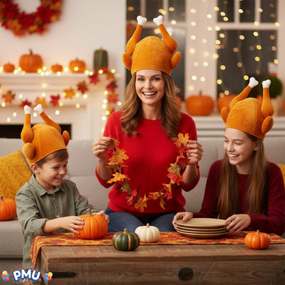 PMU Thanksgiving Turkey Hats Party Costumes and Accessories