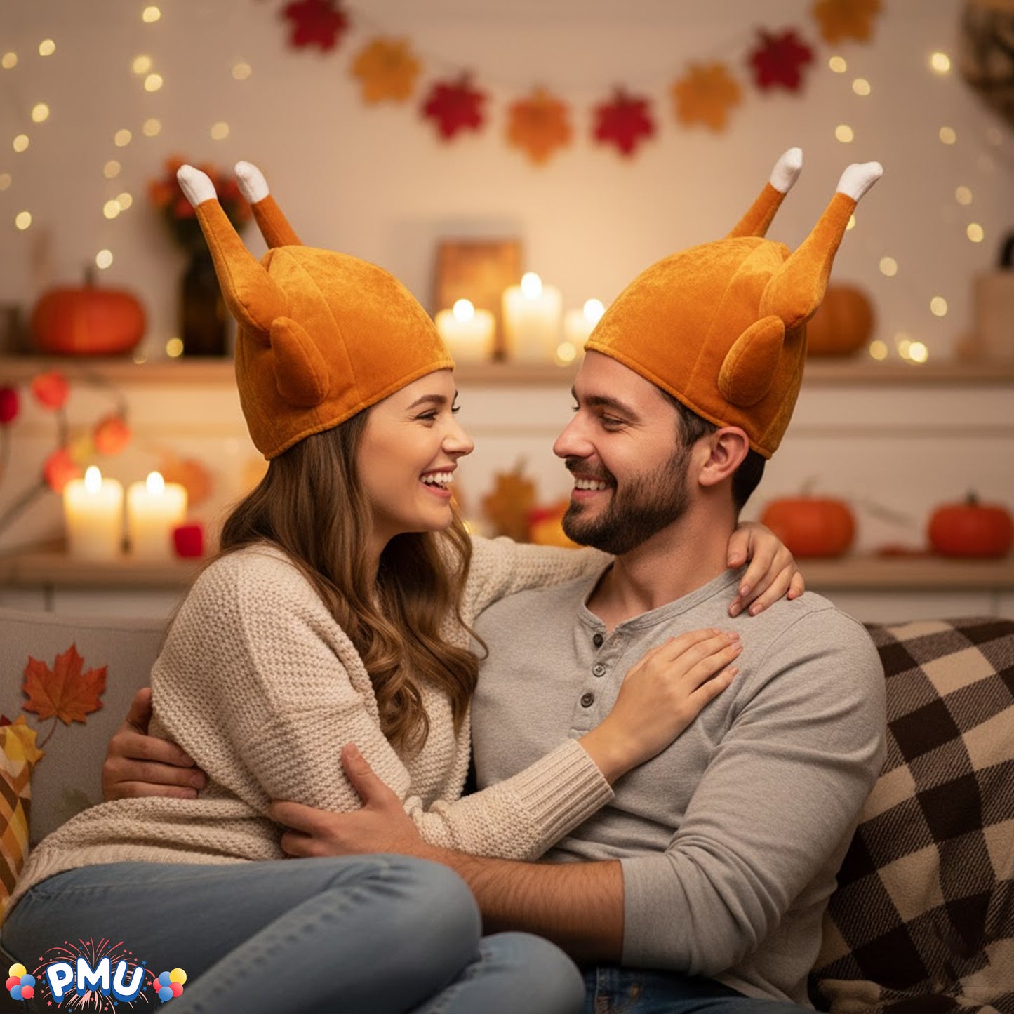 PMU Thanksgiving Turkey Hats Party Costumes and Accessories