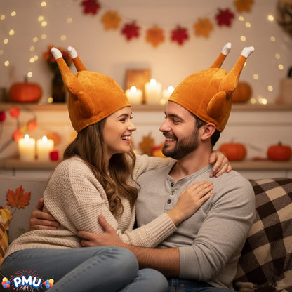 PMU Thanksgiving Turkey Hats Party Costumes and Accessories