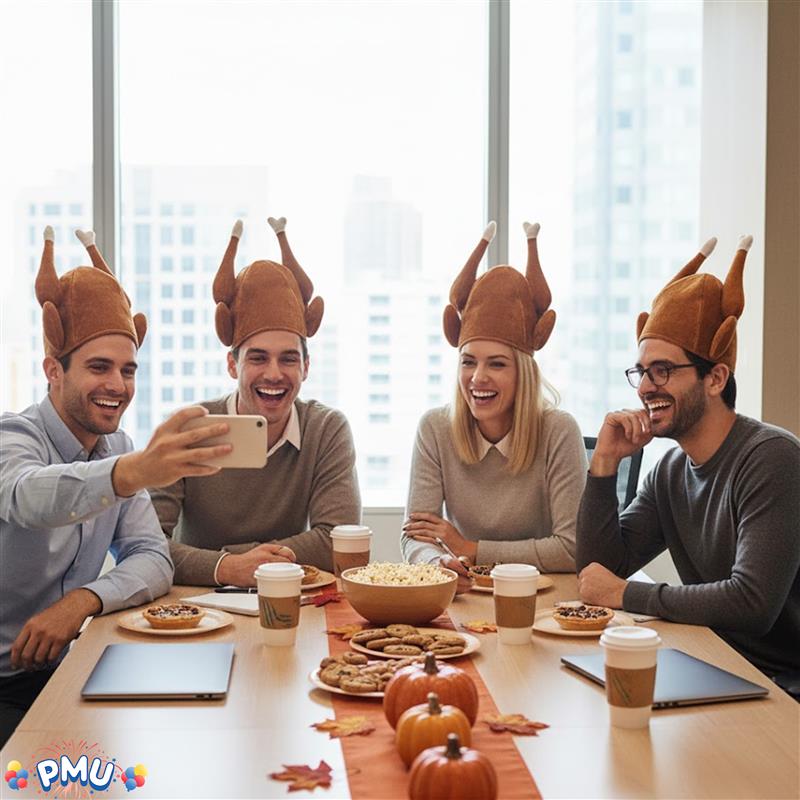 PMU Thanksgiving Turkey Hats Party Costumes and Accessories
