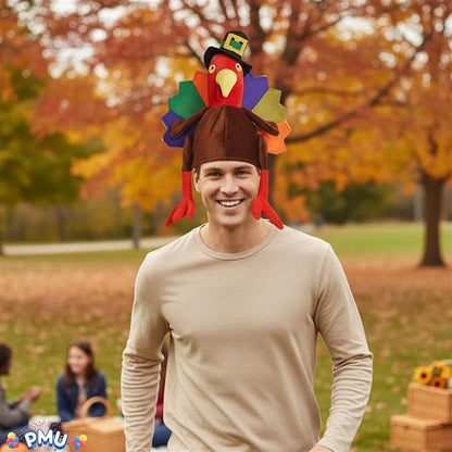 PMU Thanksgiving Turkey Hats Party Costumes and Accessories