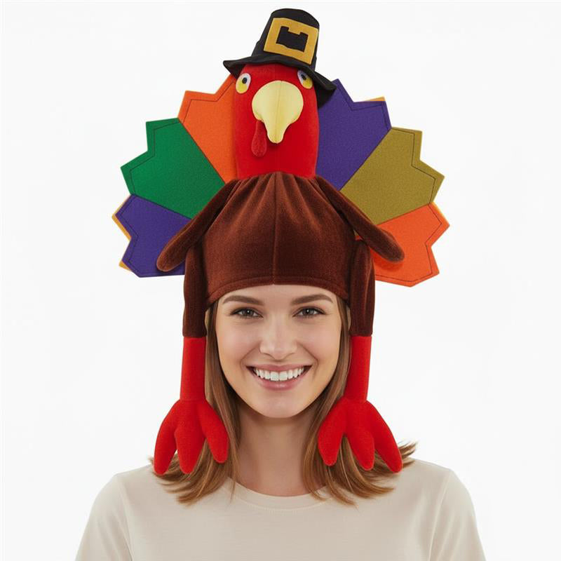 PMU Thanksgiving Turkey Hats Party Costumes and Accessories