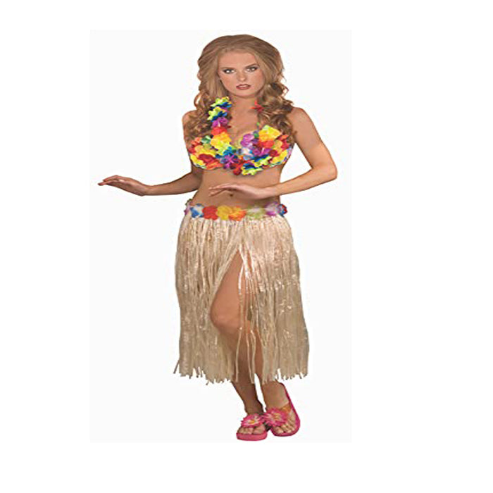 PMU Hawaiian Hula Girl Dancer 3-Piece Costume Kit Party Supplies