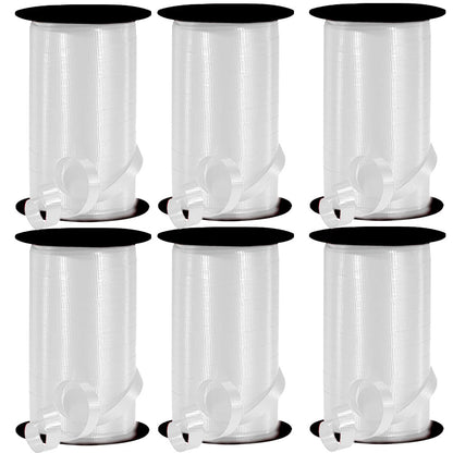 PMU Curling Ribbon - Crimped Texture Curling Ribbons for Gift Box Wrapping, Florist Flowers, Birthday Party Decorations, Festival Art Craft & Christmas Décor 3/8 Inch X 250 Yards