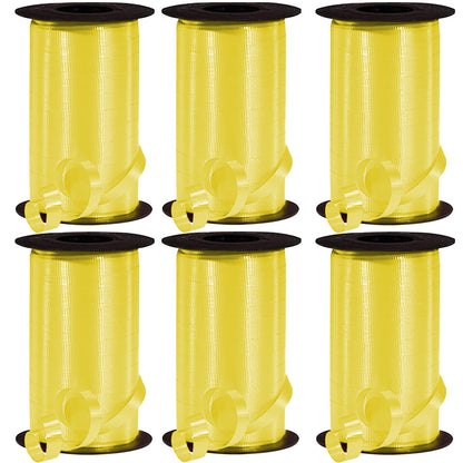 PMU Curling Ribbon - Crimped Texture Curling Ribbons for Gift Box Wrapping, Florist Flowers, Birthday Party Decorations, Festival Art Craft & Christmas Décor 3/8 Inch X 250 Yards