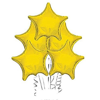 PMU Metallic Star Balloon (22 Inch Mylar)