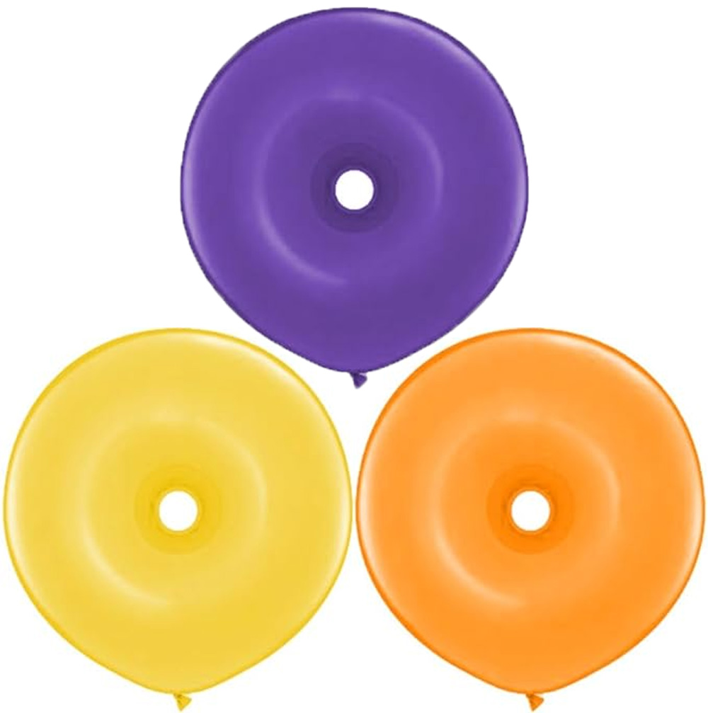 PMU 16 Inches Geo Donut Balloons