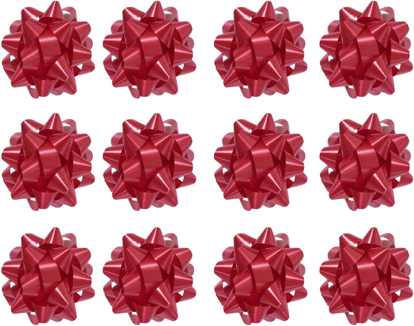 PMU Decorative Confetti Gift Bows (12/Pkg) Pkg/1