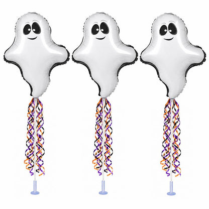 PMU Halloween Balloons 11 Inch Pre-Inflated with Stick