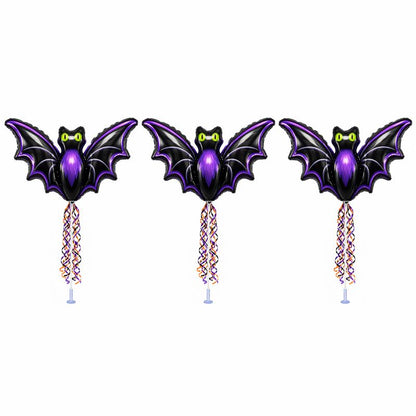 PMU Halloween Balloons 11 Inch Pre-Inflated with Stick