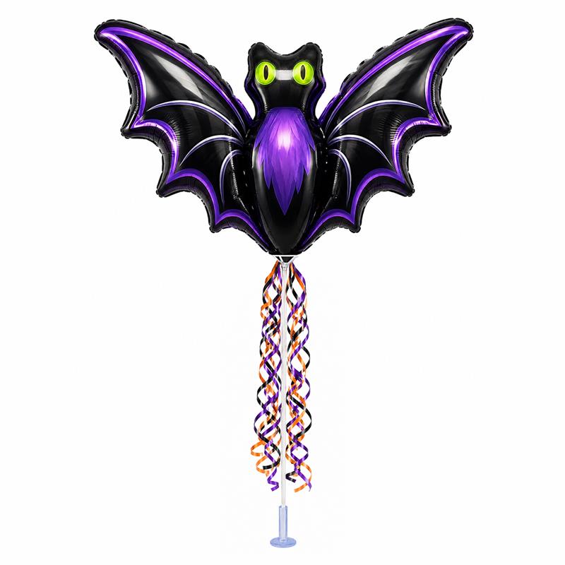 PMU Halloween Balloons 11 Inch Pre-Inflated with Stick