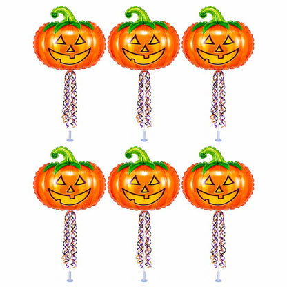 PMU Halloween Balloons 11 Inch Pre-Inflated with Stick