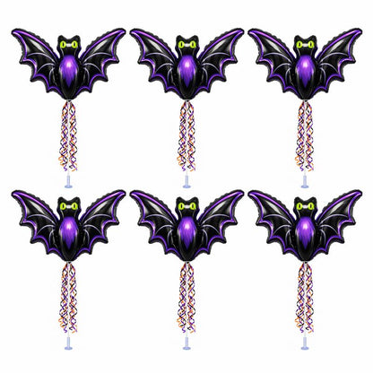 PMU Halloween Balloons 11 Inch Pre-Inflated with Stick