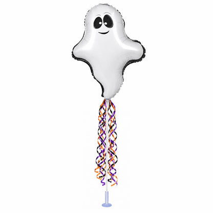 PMU Halloween Balloons 11 Inch Pre-Inflated with Stick