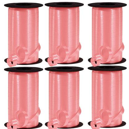 PMU Curling Ribbon - Crimped Texture Curling Ribbons for Gift Box Wrapping, Florist Flowers, Birthday Party Decorations, Festival Art Craft & Christmas Décor 3/8 Inch X 250 Yards