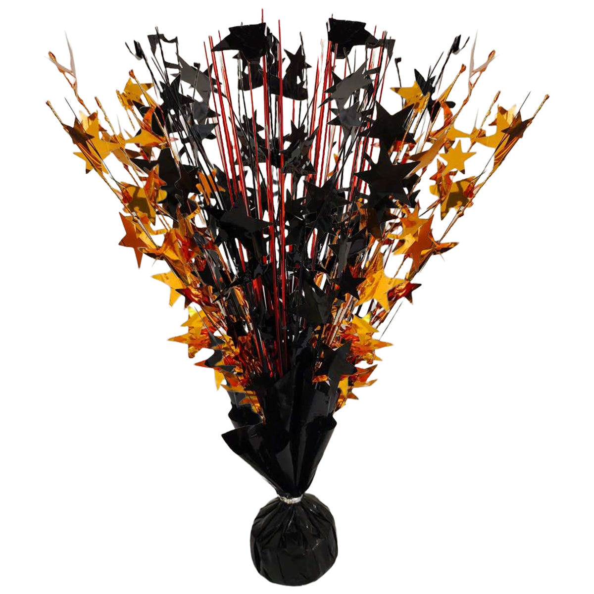 PMU Starburst Balloon Centerpiece - Beautiful Table Centerpieces for Memorial Day, Birthdays, Halloween, Veterans Day Party & Independence Day Celebration - 15in / 7.34cm