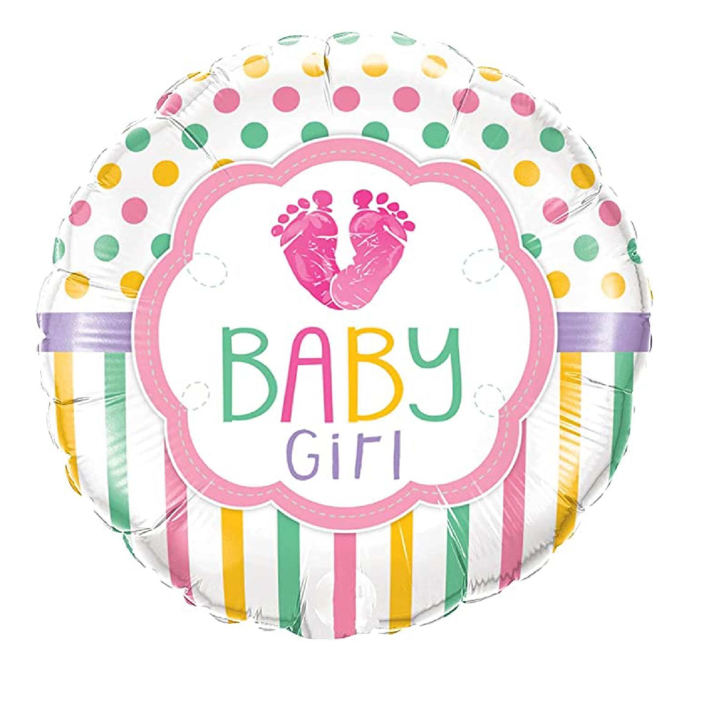 PMU Baby Shower Baby 18 Inch Mylar-Foil Balloon