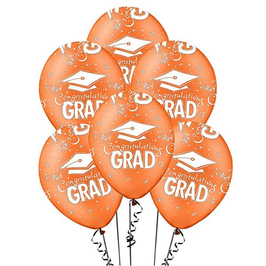 PMU Graduation 11 Inch PartyTex Premium Latex Balloons