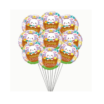 PMU Happy Easter 18 Inch Mylar Foil Balloon