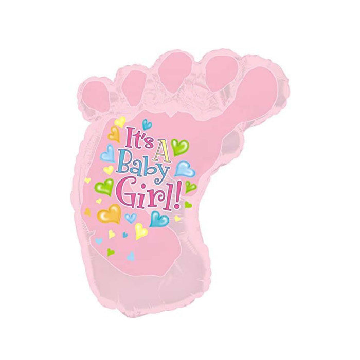 PMU It's A Boy Baby & It's A Girl Different Shaped 38 Inches Mylar Balloons
