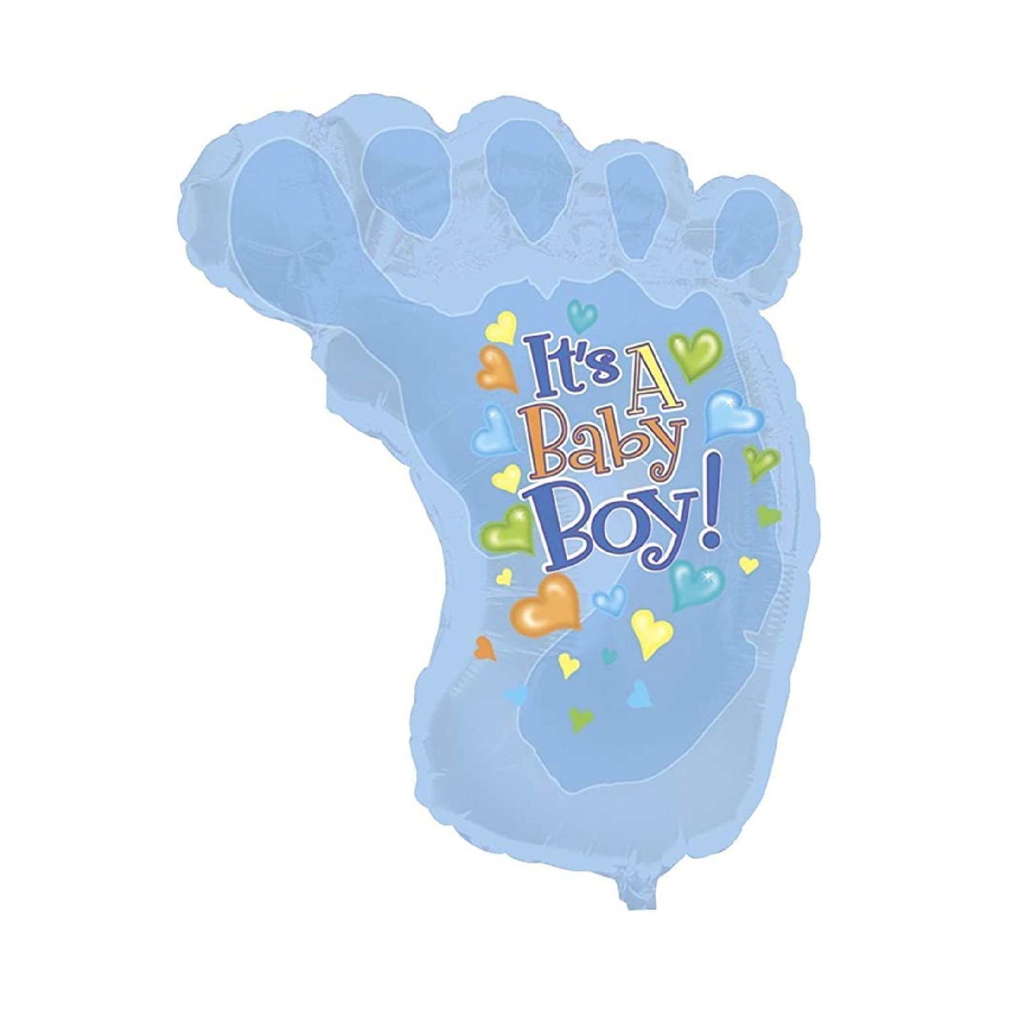 PMU It's A Boy Baby & It's A Girl Different Shaped 38 Inches Mylar Balloons