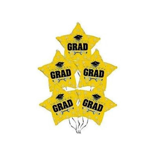 PMU Grad Congrats Star 18in Mylar Balloons