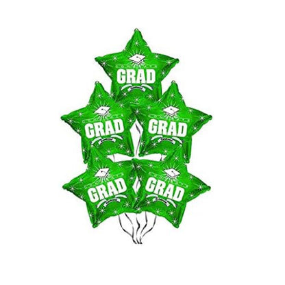 PMU Grad Congrats Star 18in Mylar Balloons