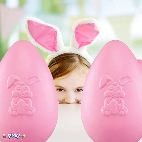 PMU Easter Celebrations Blow Molded Easter Eggs Decorations 16 inch - Lawn Decoration, Easter Party Accessories