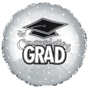 PMU Graduation Cap 18in Mylar Balloons