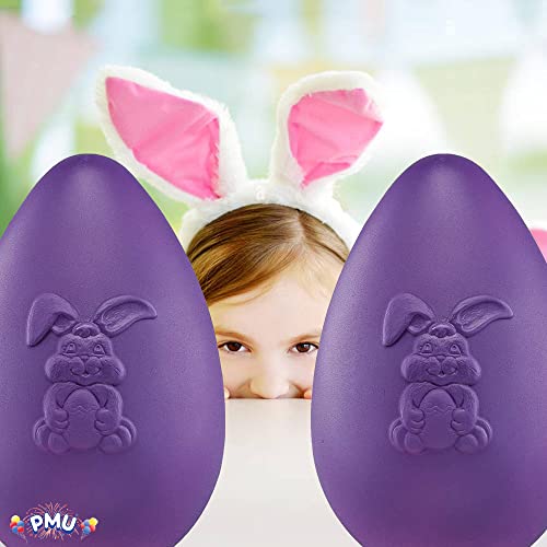 PMU Easter Celebrations Blow Molded Easter Eggs Decorations 16 inch - Lawn Decoration, Easter Party Accessories