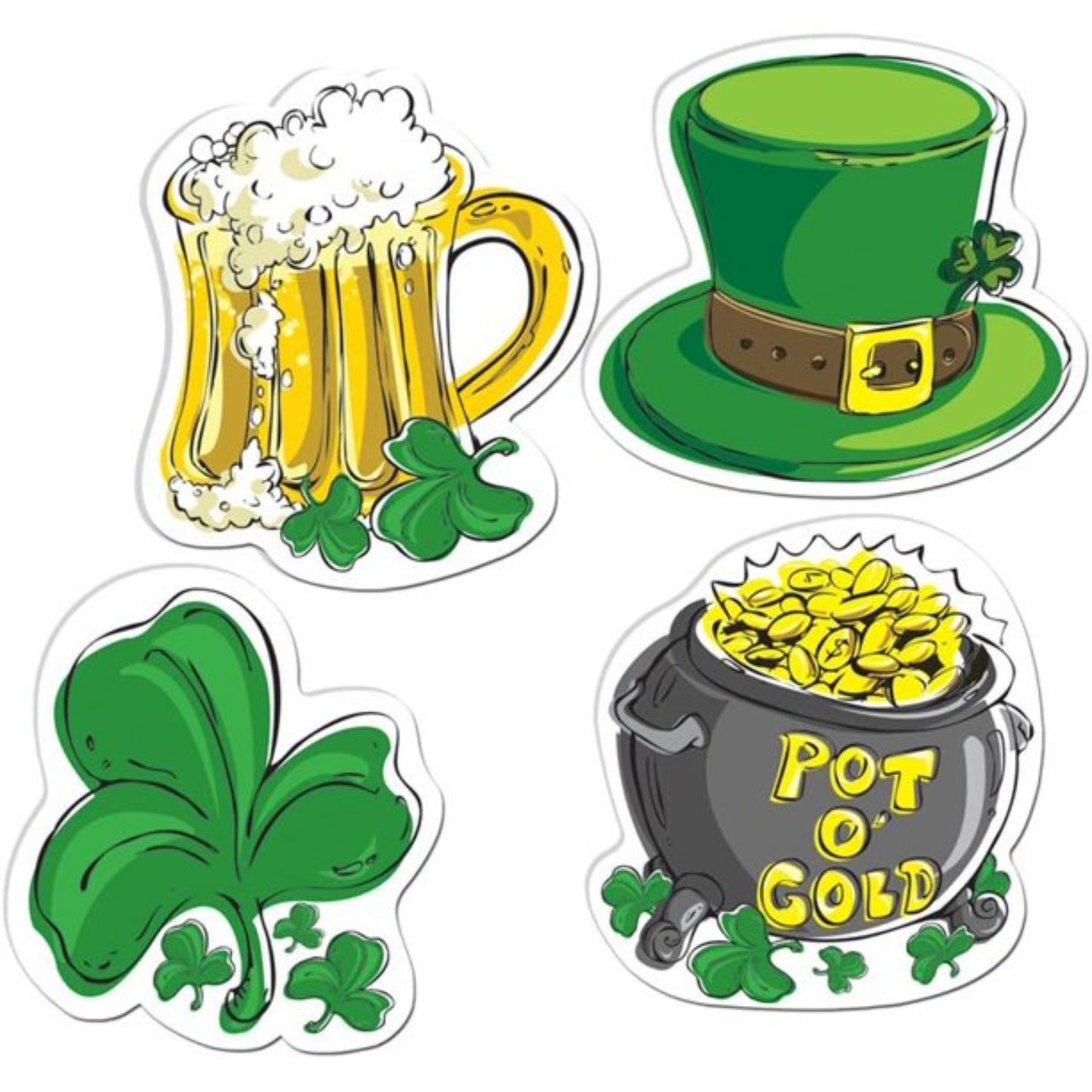 PMU Happy St Patrick's Day Decoration Party Accessories