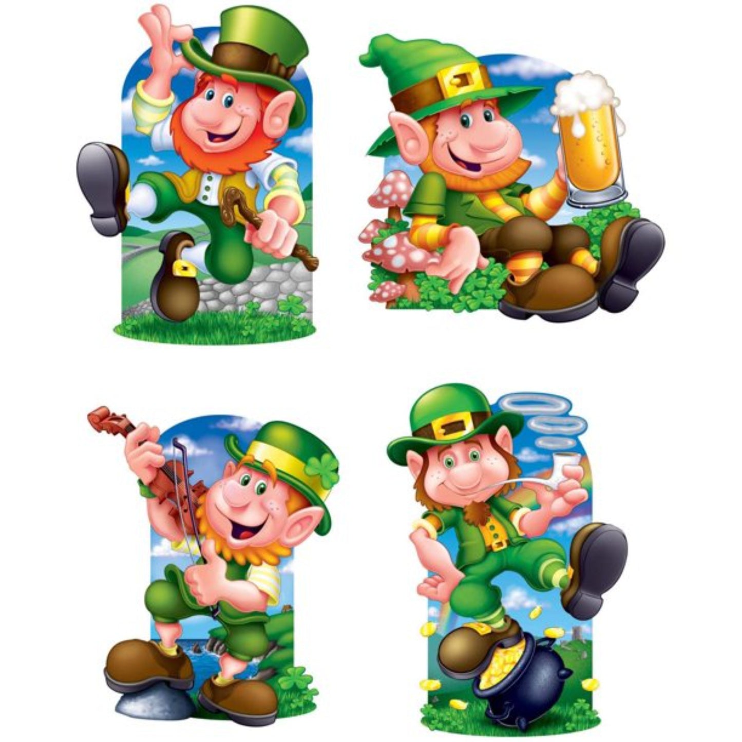 PMU Happy St Patrick's Day Decoration Party Accessories