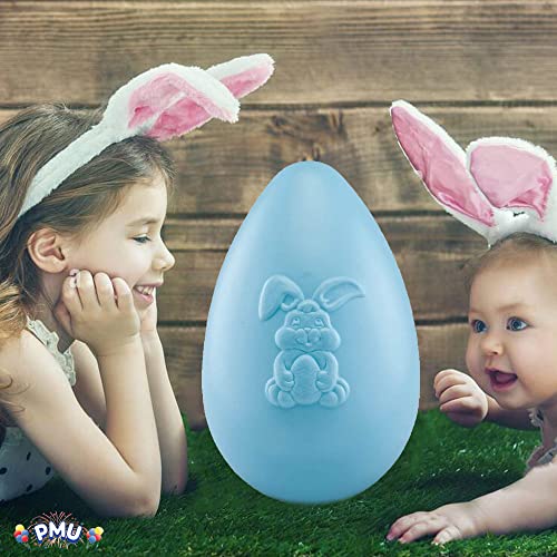 PMU Easter Celebrations Blow Molded Easter Eggs Decorations 16 inch - Lawn Decoration, Easter Party Accessories