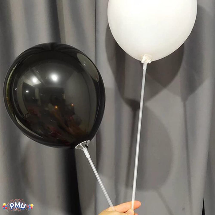 PMU Balloon Maxi Sticks 24 Inch, Balloon Sticks, Balloon Holder, Balloon Stick Holder, Party Favors (Sticks Only) (100/Pkg)