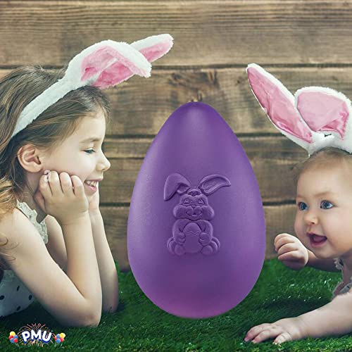 PMU Easter Celebrations Blow Molded Easter Eggs Decorations 16 inch - Lawn Decoration, Easter Party Accessories