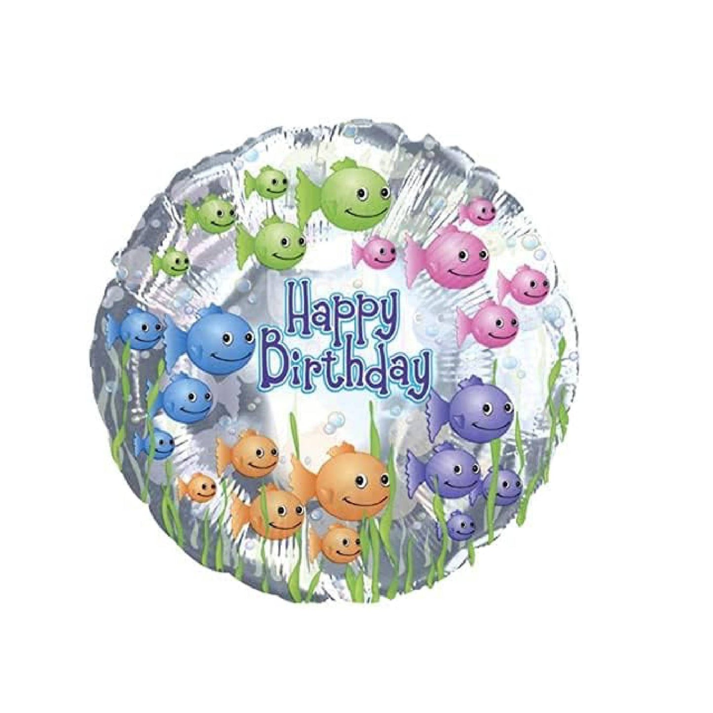 PMU Happy Birthday 18 Inch Mylar-Foil Balloon