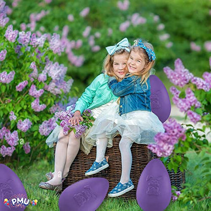 PMU Easter Celebrations Blow Molded Easter Eggs Decorations 16 inch - Lawn Decoration, Easter Party Accessories