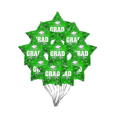 PMU Grad Congrats Star 18in Mylar Balloons