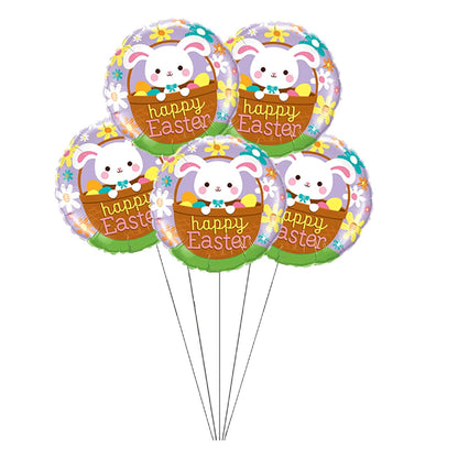 PMU Happy Easter 18 Inch Mylar Foil Balloon