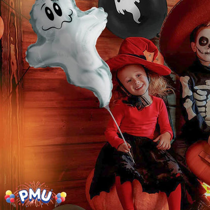 PMU Halloween Balloons Mylar-Foil