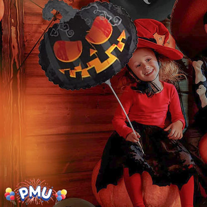 PMU Halloween Balloons Mylar-Foil