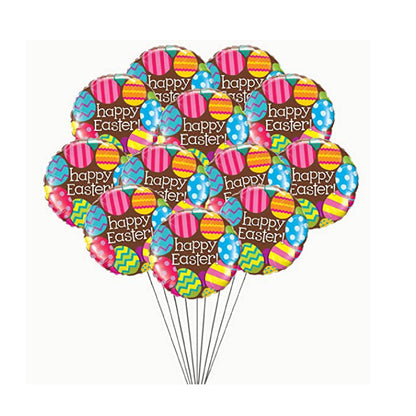 PMU Happy Easter 18 Inch Mylar Foil Balloon