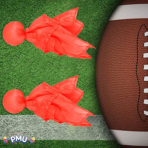 PMU Football Penalty Flag, Tossing Flags, Challenge Flags, Sports Fan, Football Referee Flag for Party Accessory