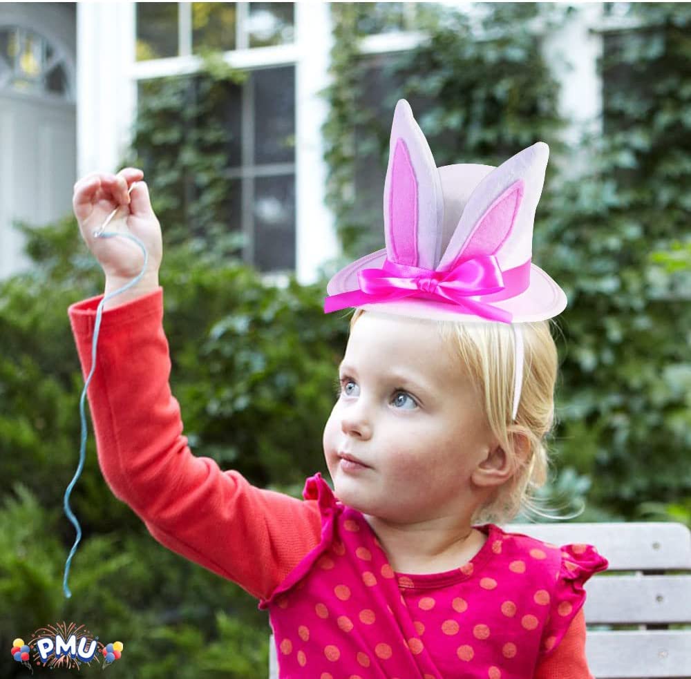 PMU Plush Bunny Top Hat Headband