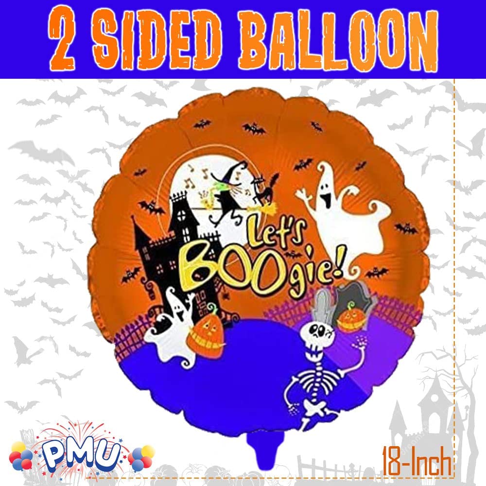 PMU Halloween Balloon 18 inch Mylar-Foil